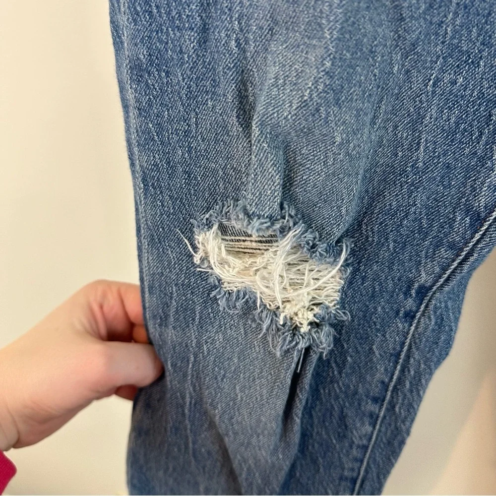 Madewell Distressed Mid Rise Perfect Vintage Jean Medium Wash Size 26 Women's